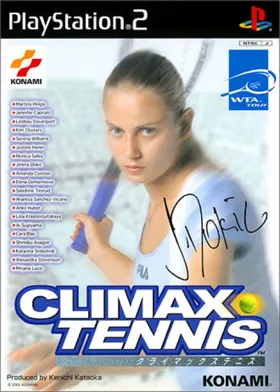 Climax Tennis (Japan) box cover front